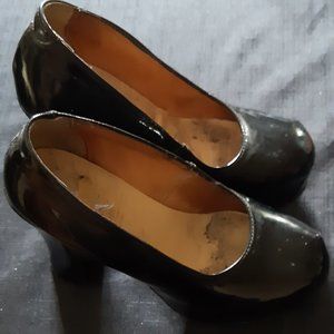 Underground England vintage platform goth shoes